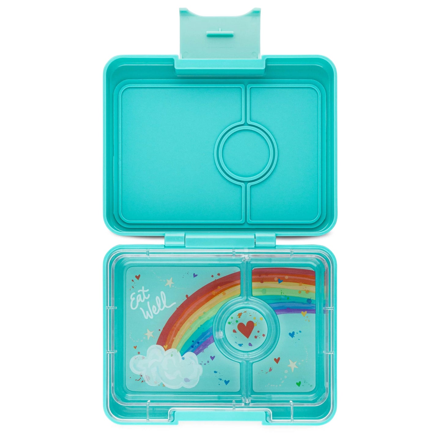 Yumbox Snack Misty Aqua Rainbow