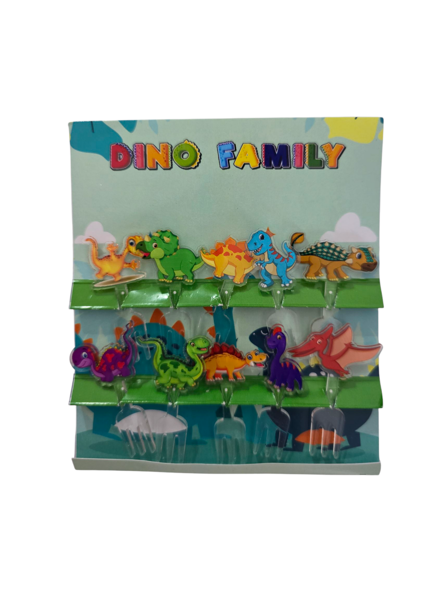 Picks Acrylic Dinosaurio