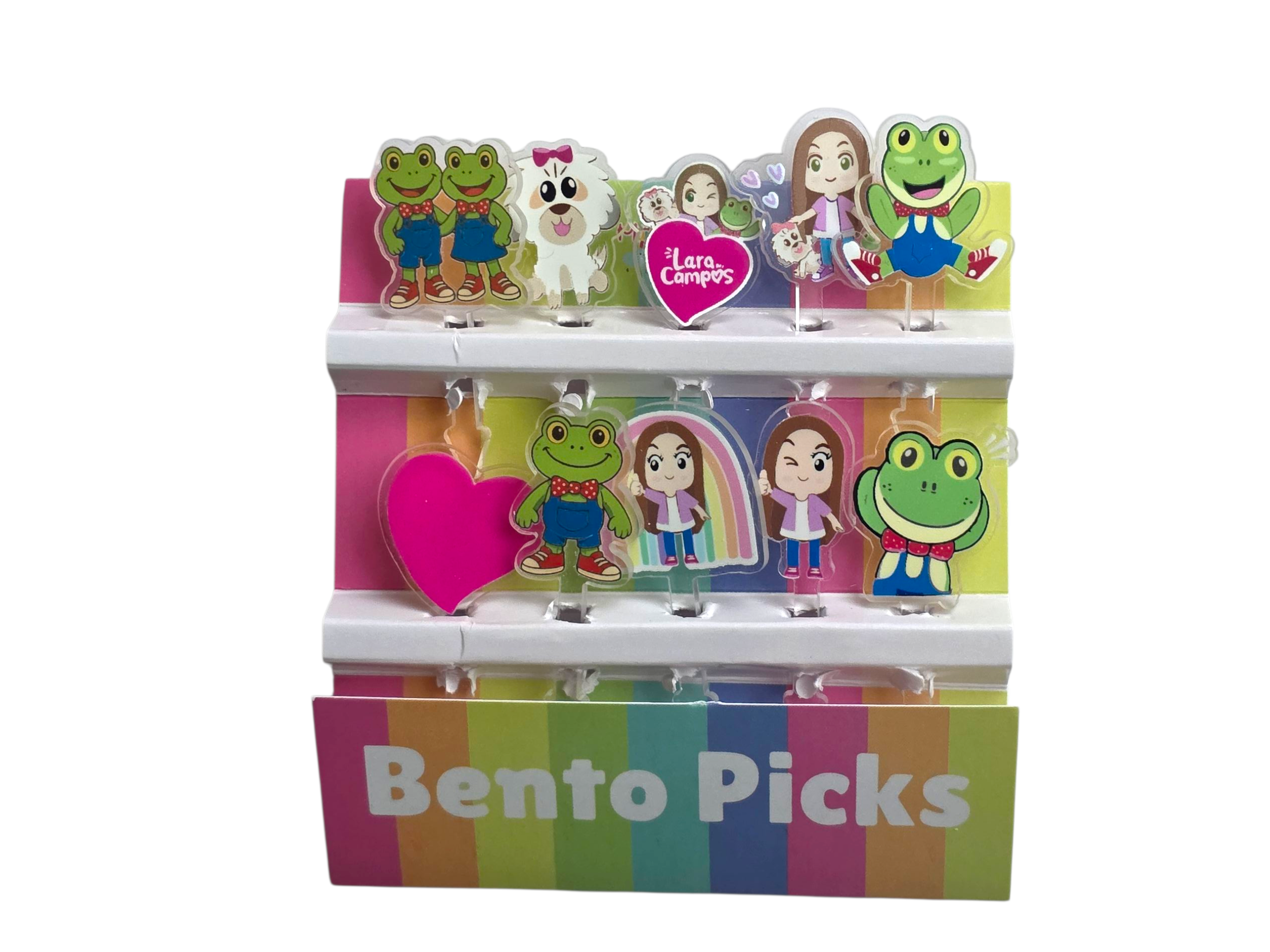 Picks acrylic Lara Campos