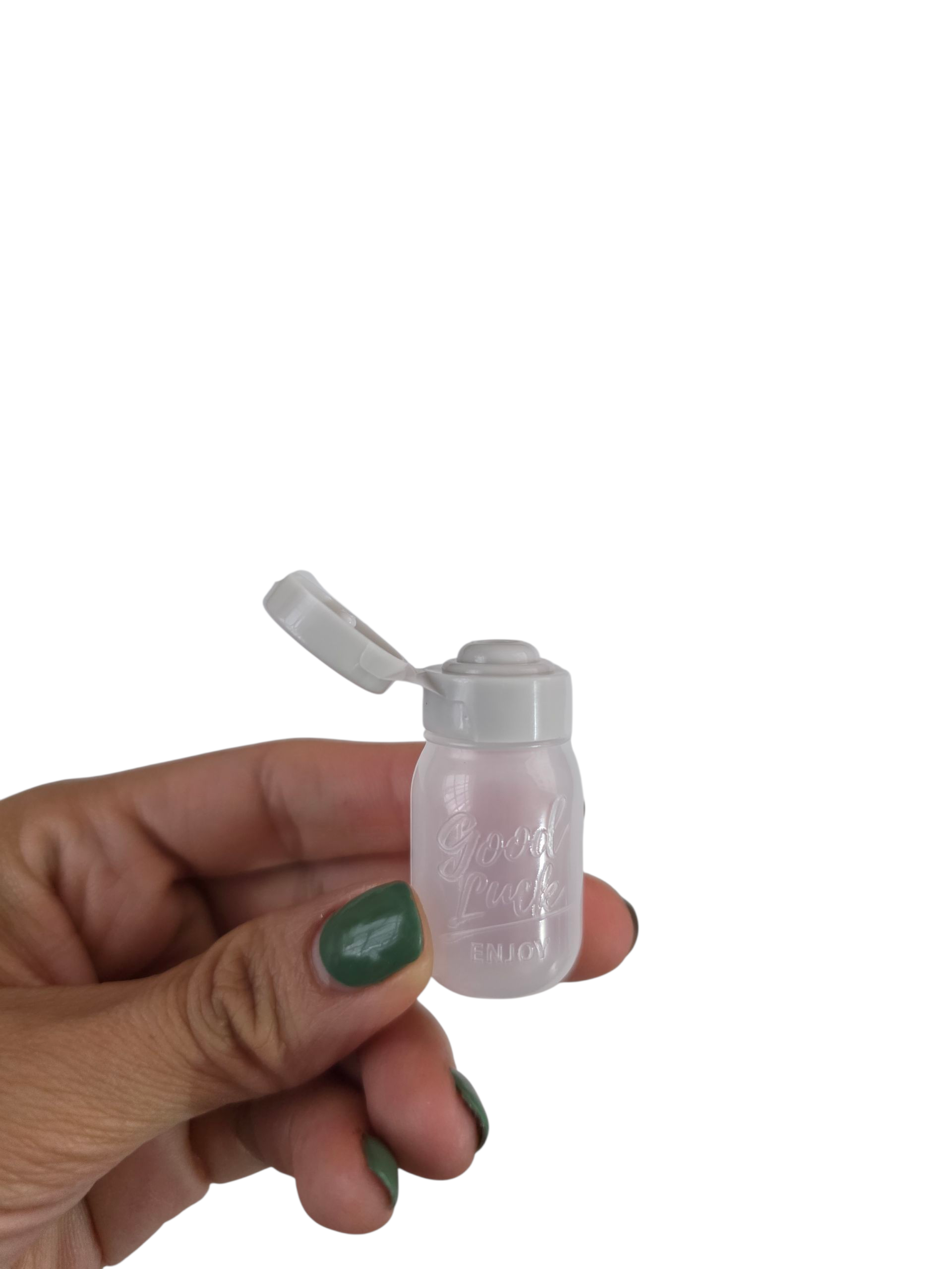 Mini contenedor Tube Bottle white