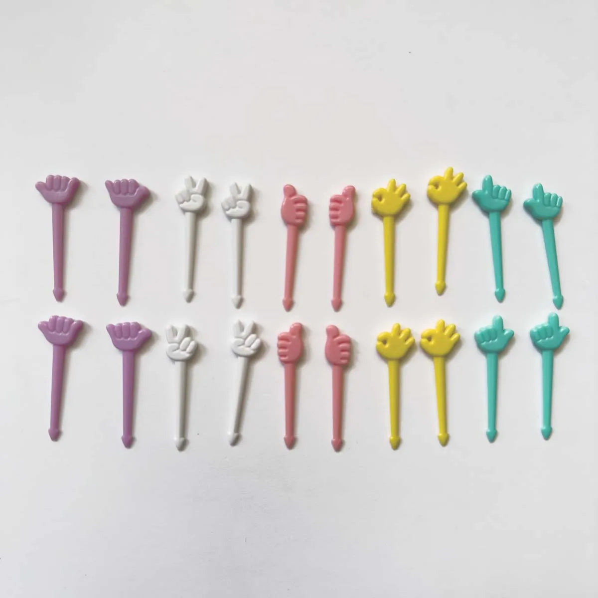 Picks Manitas Pastel