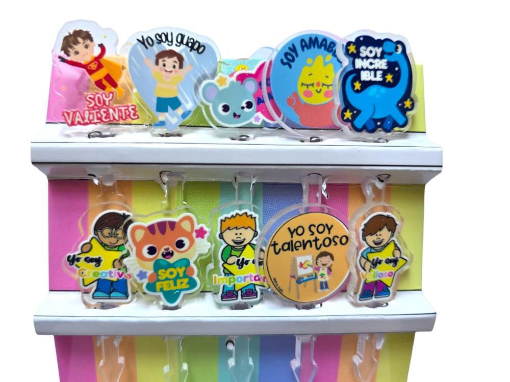 Picks Acrylic Mensajes Niño