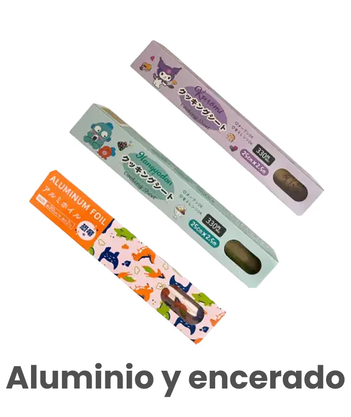 Papel Aluminio y Encerado