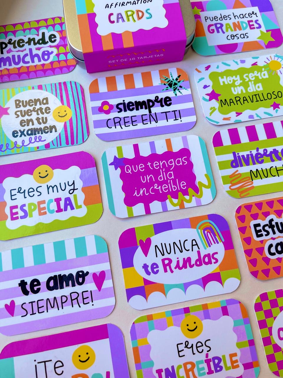 Tarjetas Motivacionales Pink