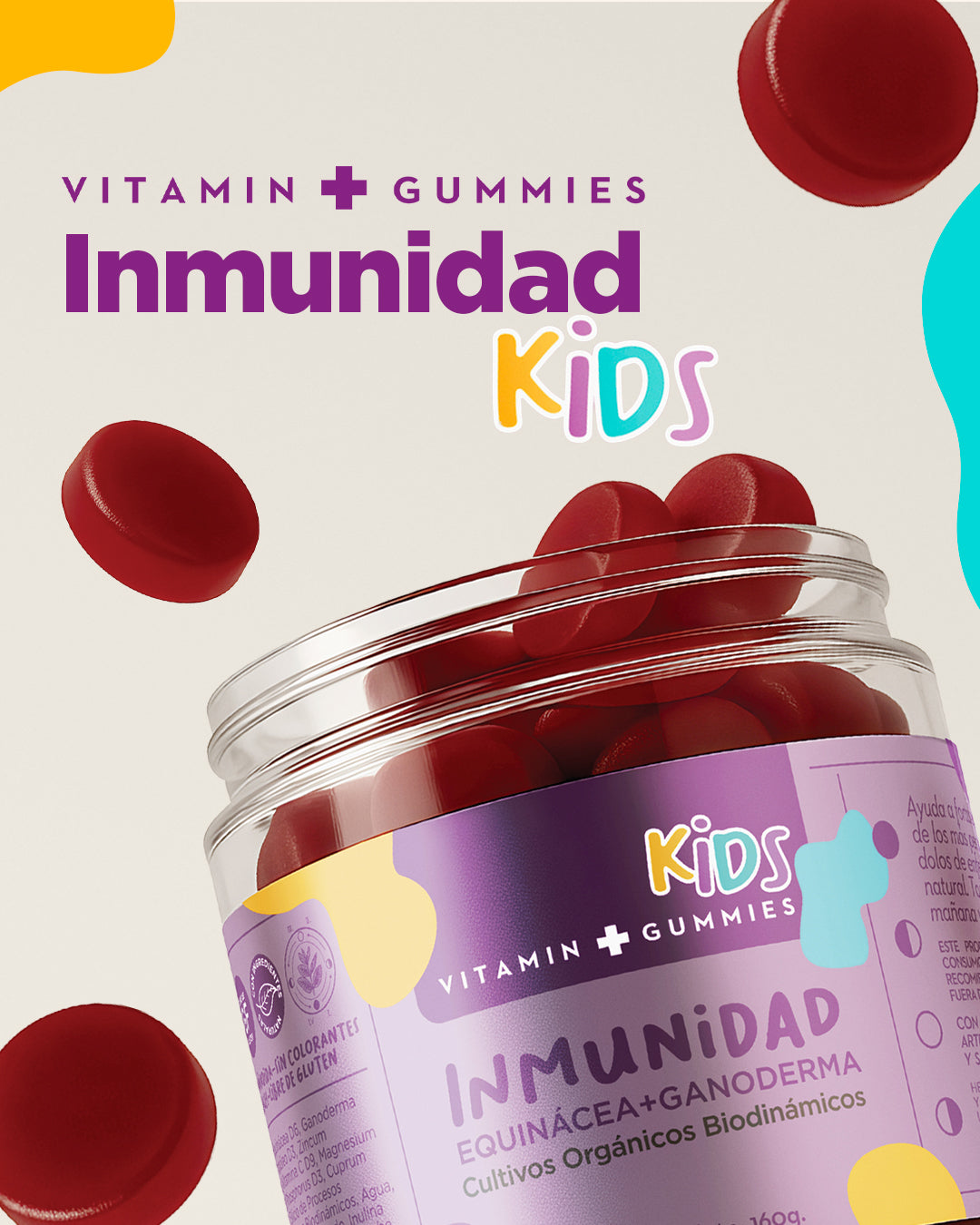 Vitamin + Gummies INMUNIDAD KIDS