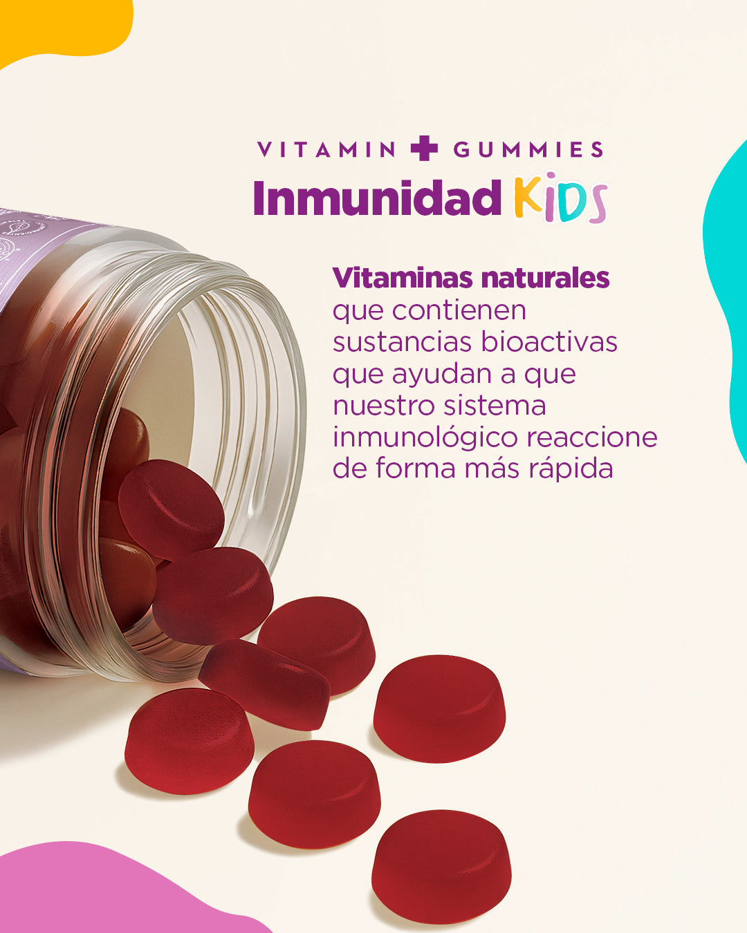 Vitamin + Gummies INMUNIDAD KIDS