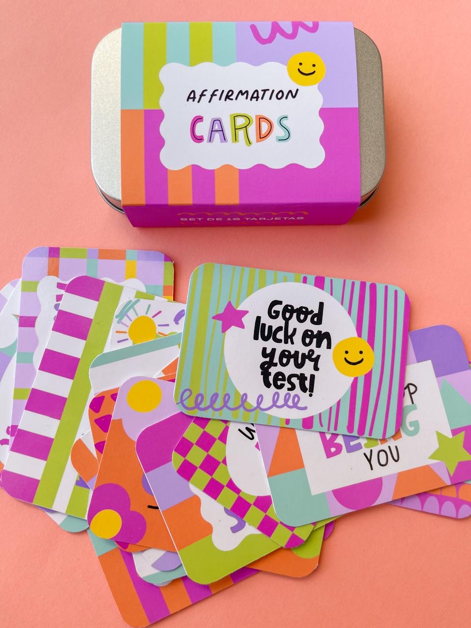 Tarjetas Motivacionales Pink