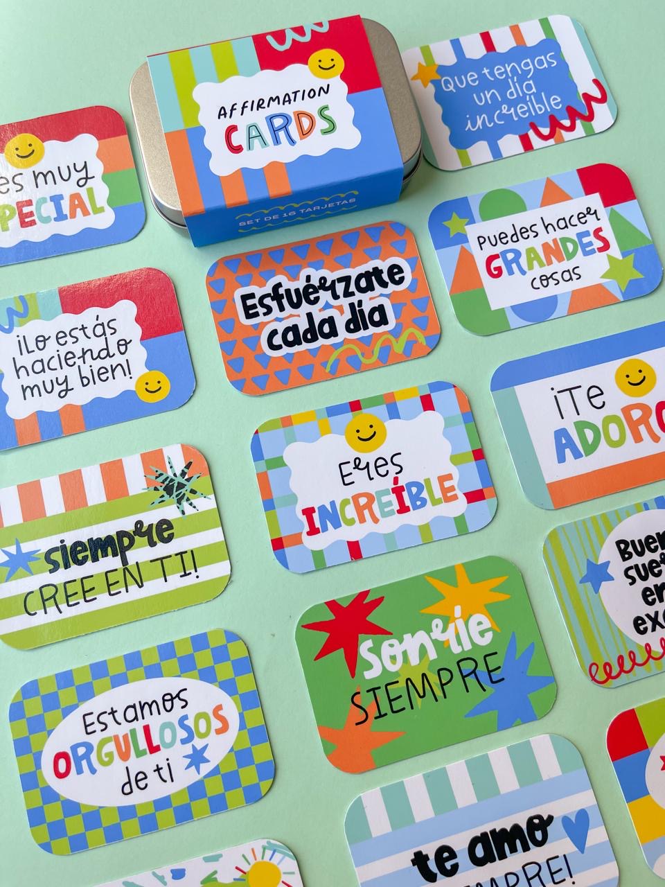 Tarjetas Motivacionales  Blue