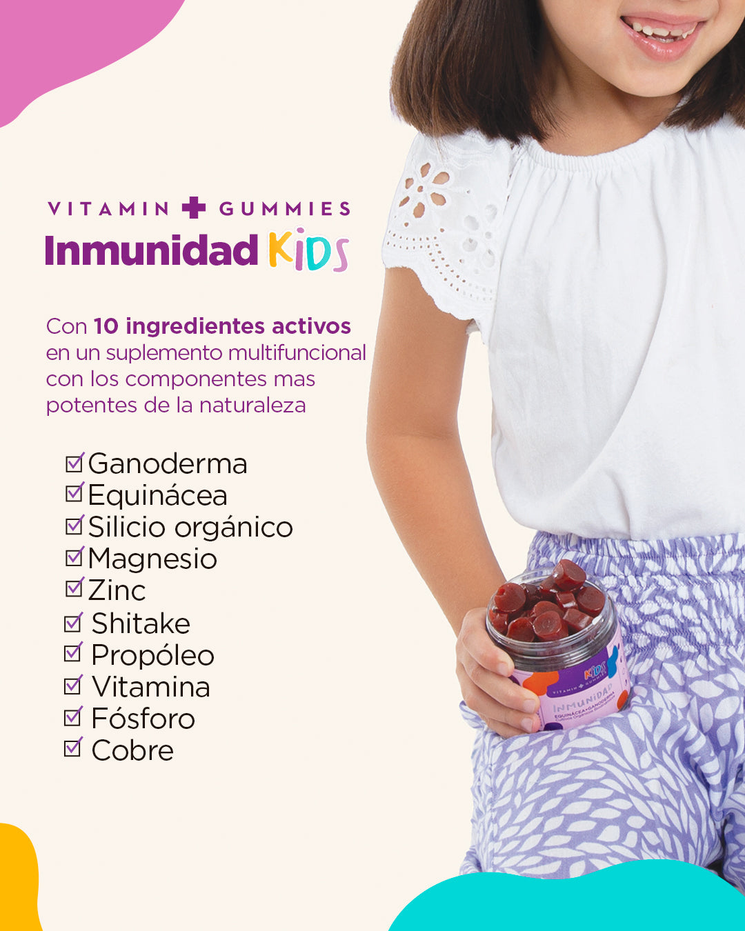 Vitamin + Gummies INMUNIDAD KIDS