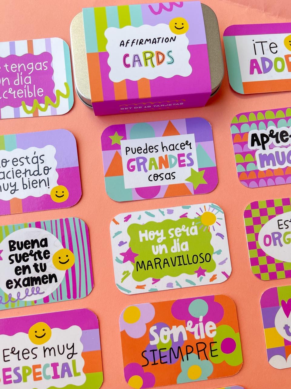 Tarjetas Motivacionales Pink
