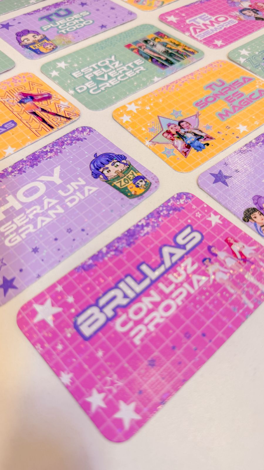 Tarjetas Motivacionales Kpop Demon Hunter