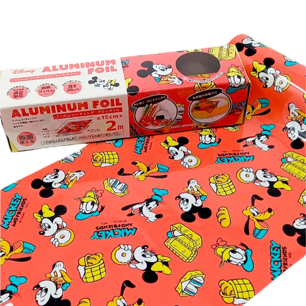 Papel Aluminio Mickey Rojo