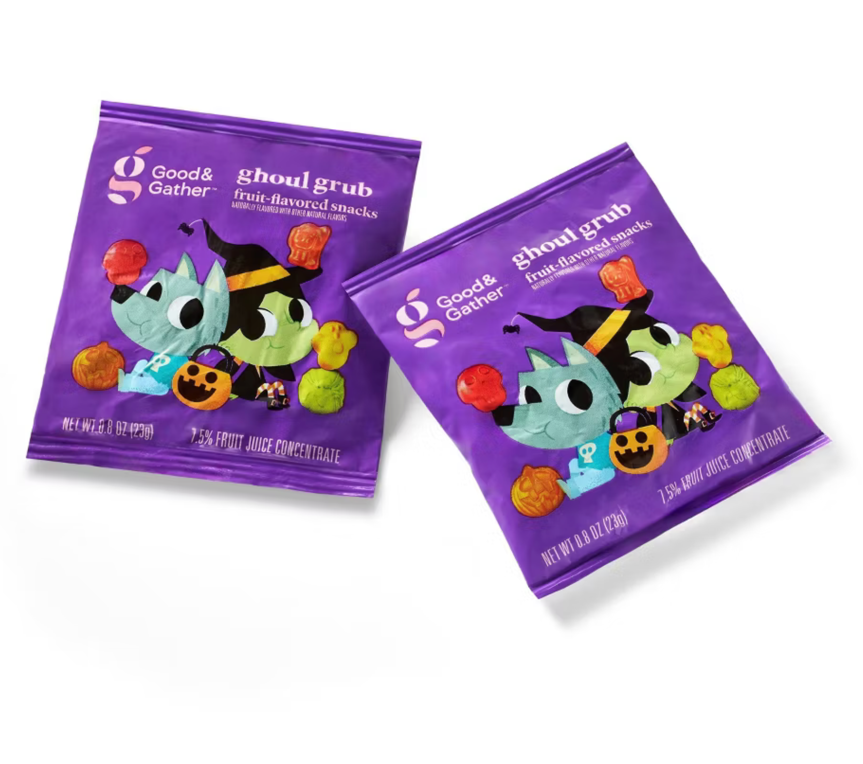 Halloween Fruit Flavored Snacks - 32oz/40ct