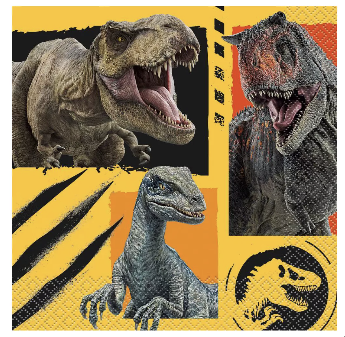 Servilletas Jurassic