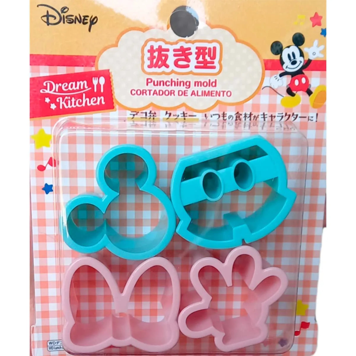 Cortadores cuerpo mickey and minie