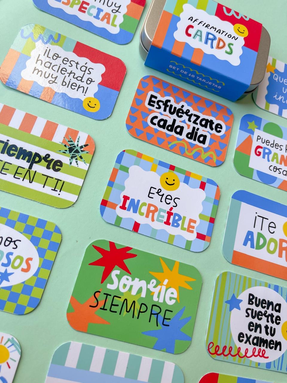 Tarjetas Motivacionales  Blue