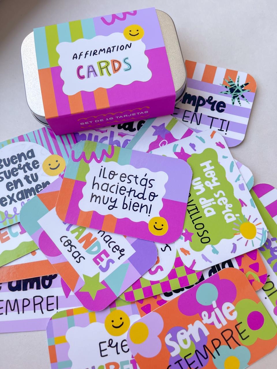 Tarjetas Motivacionales Pink