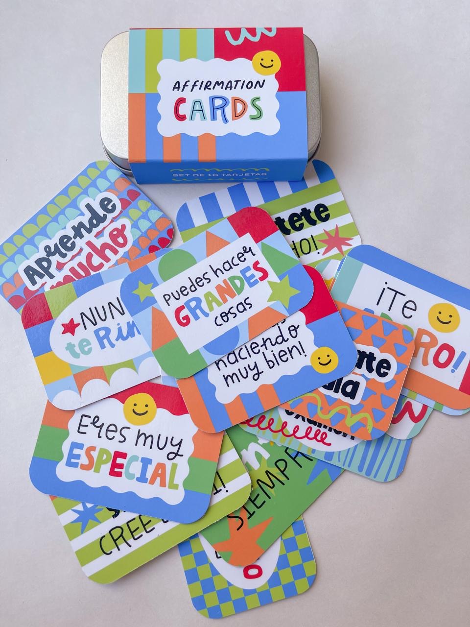 Tarjetas Motivacionales  Blue