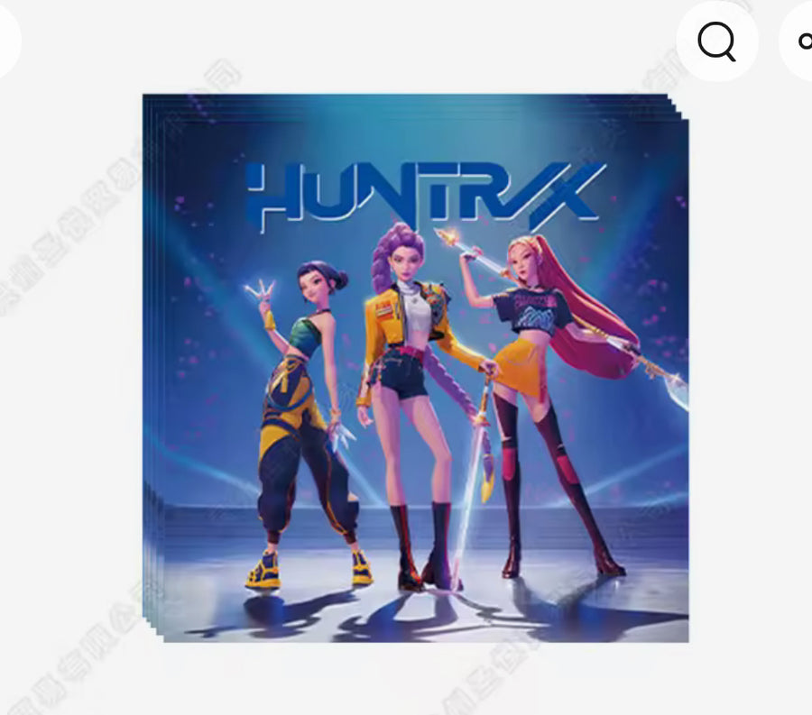 Servilletas Huntrix