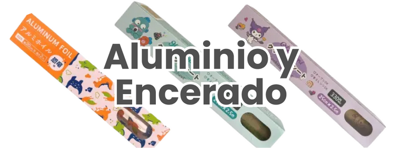Papel aluminio y encerado
