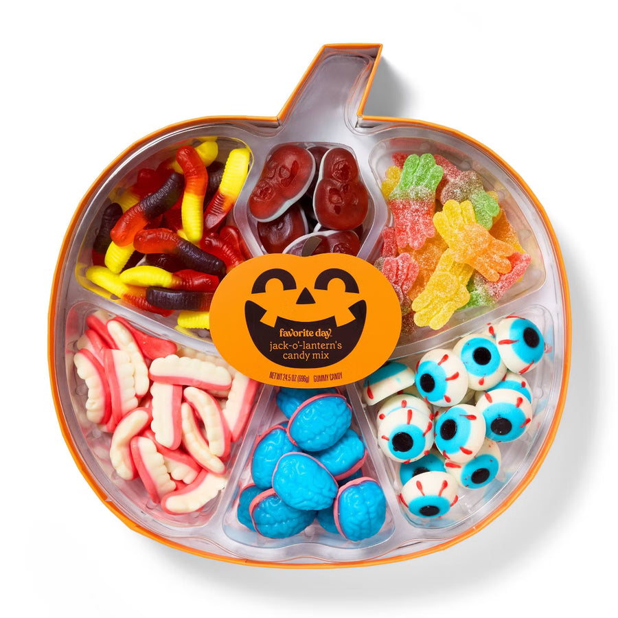 PREVENTA Jack-O'-Lantern's Halloween Candy Mix - 24.5oz - Favorite Day™