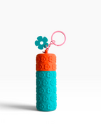 Llavero Lipbalm holder flores