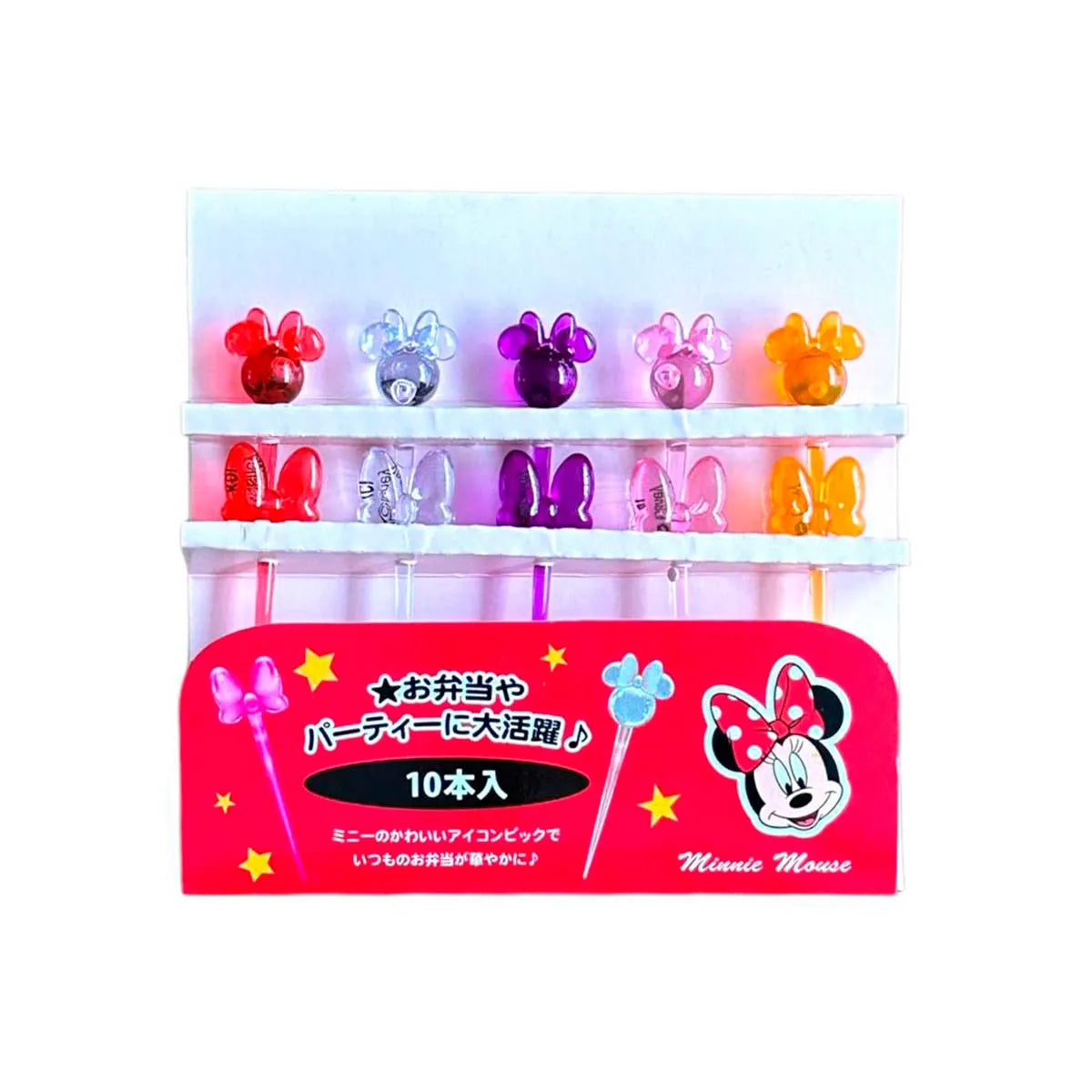 Picks Minnie Mouse Clear