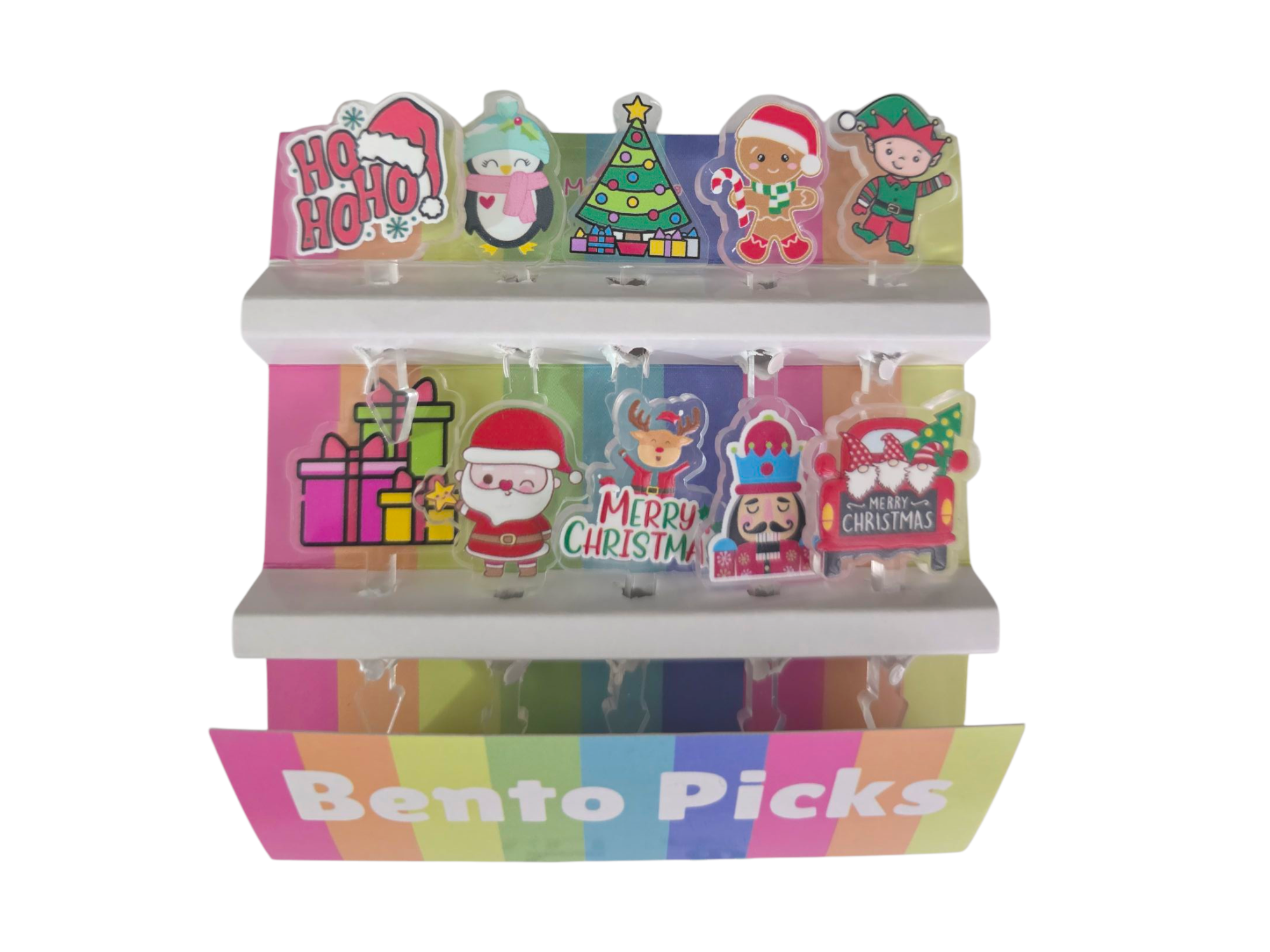 Picks Acrylic Navidad