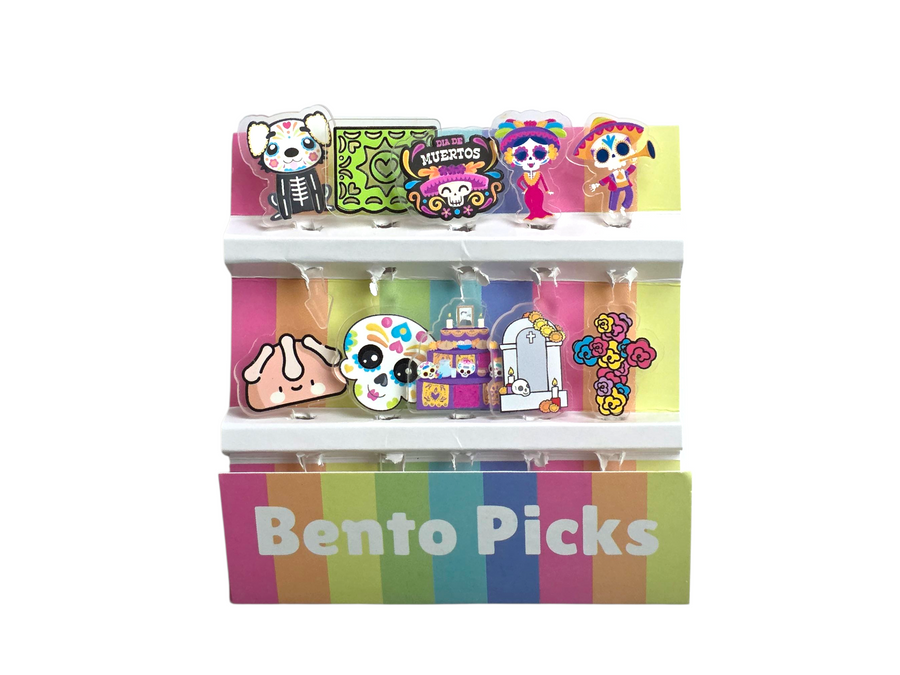 Picks Acrylic Día de Muertos