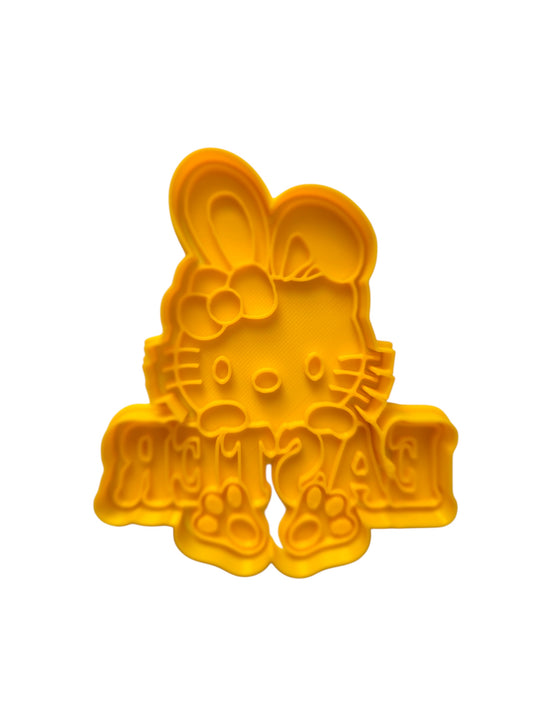 Cortador Hello Kitty Easter
