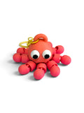 Llavero articulado Pulpo Salmón