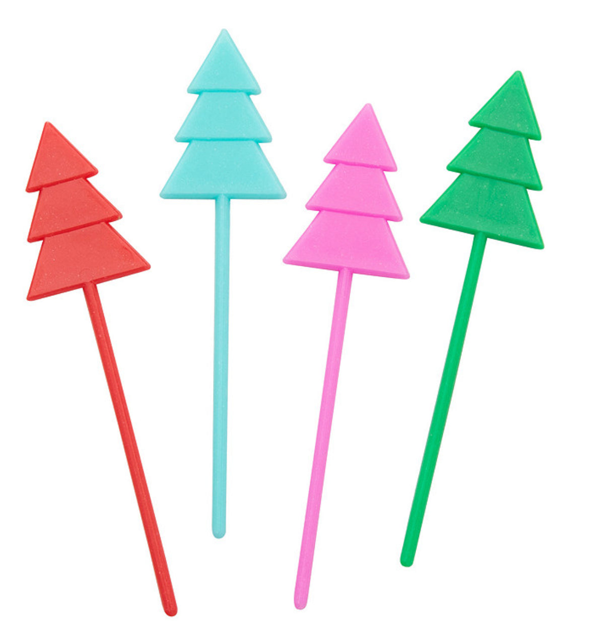 Picks Arbolitos Navideños Colores
