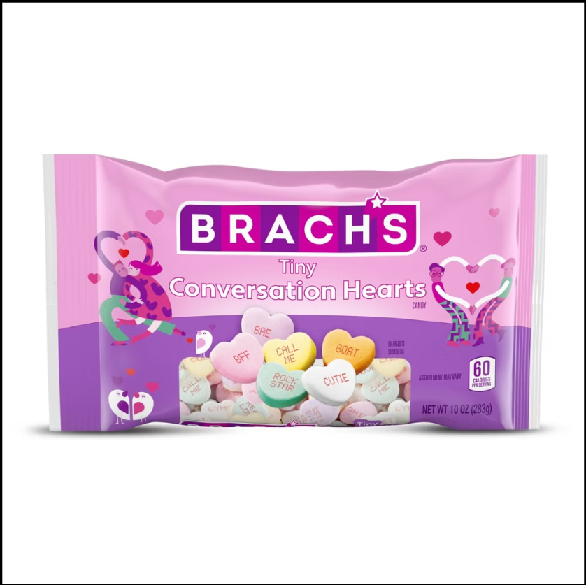 Brach’s Valentine’s Tiny Conversation Hearts – 10oz