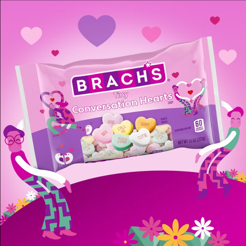 Brach’s Valentine’s Tiny Conversation Hearts – 10oz