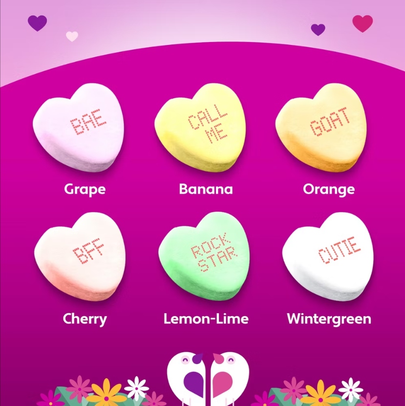 Brach’s Valentine’s Tiny Conversation Hearts – 10oz