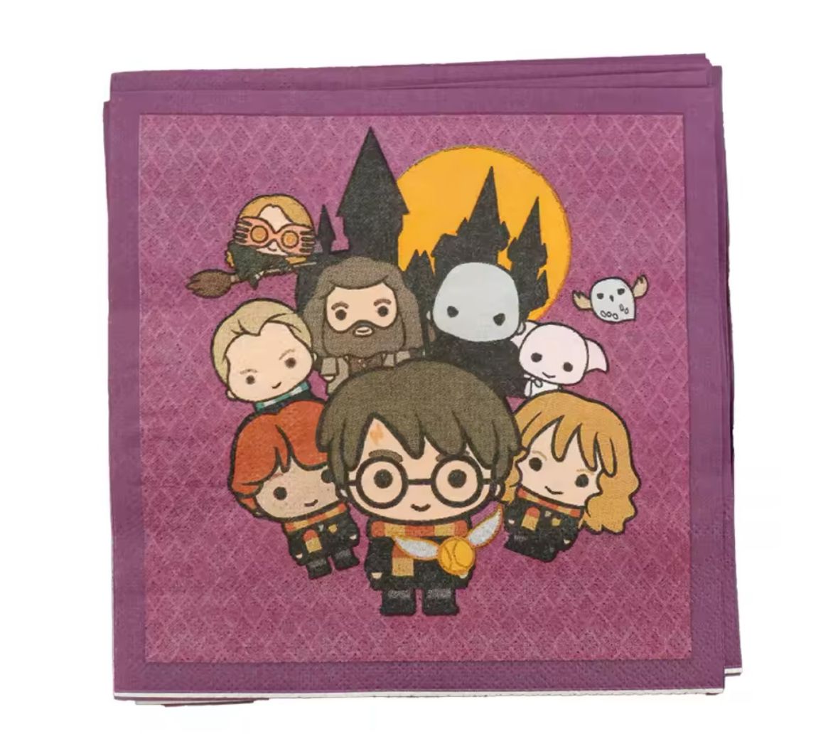 Servilletas Harry Potter y sus amigos