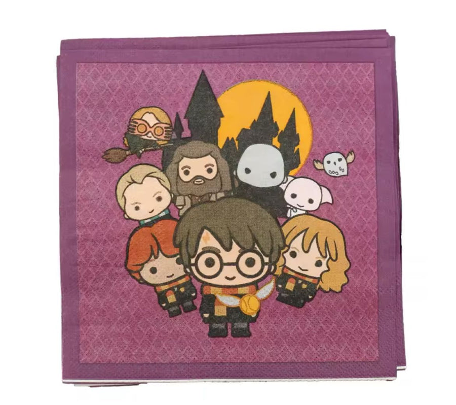 Servilletas Harry Potter y sus amigos