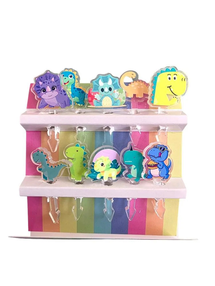 Picks Acrylic Dinosaurios Niño