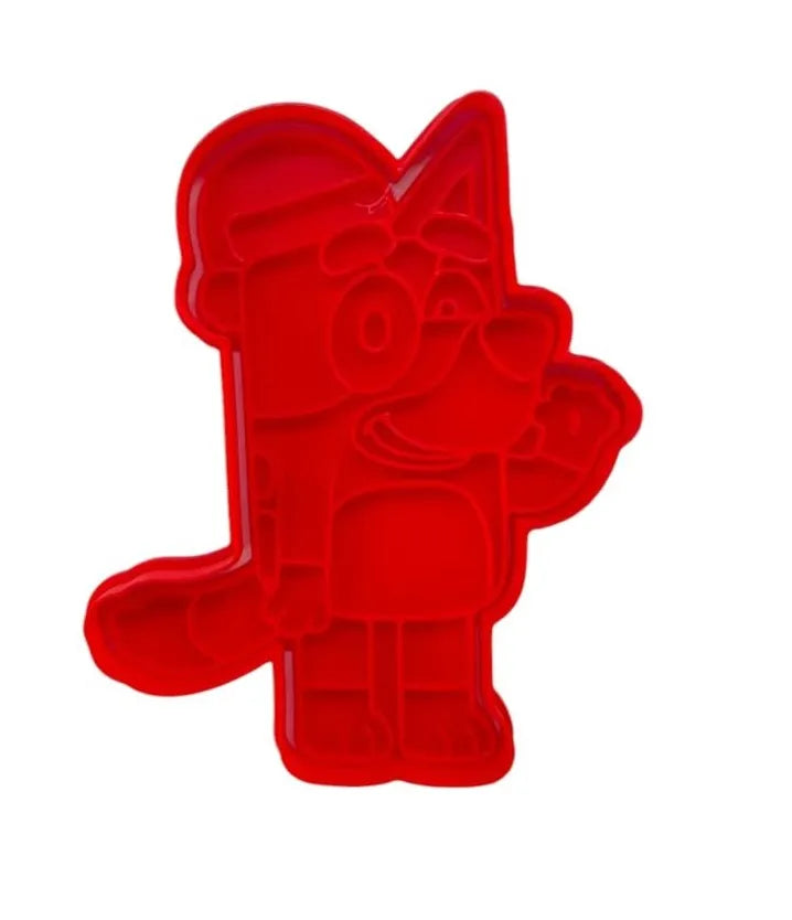 Cortador Bluey Navidad