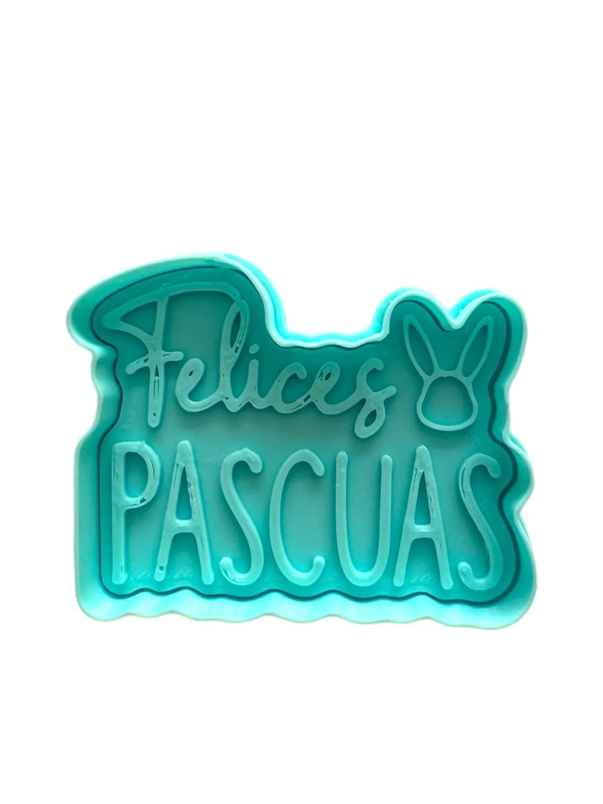 Cortador con Sello Felices Pascuas