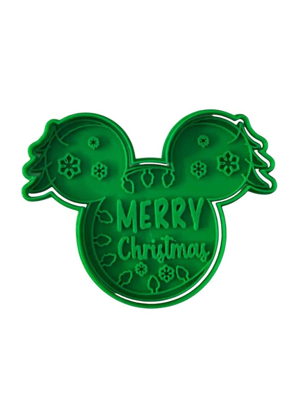 Cortador Merry Chritmas Mickey