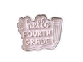 Cortador con Sello 4th Grade