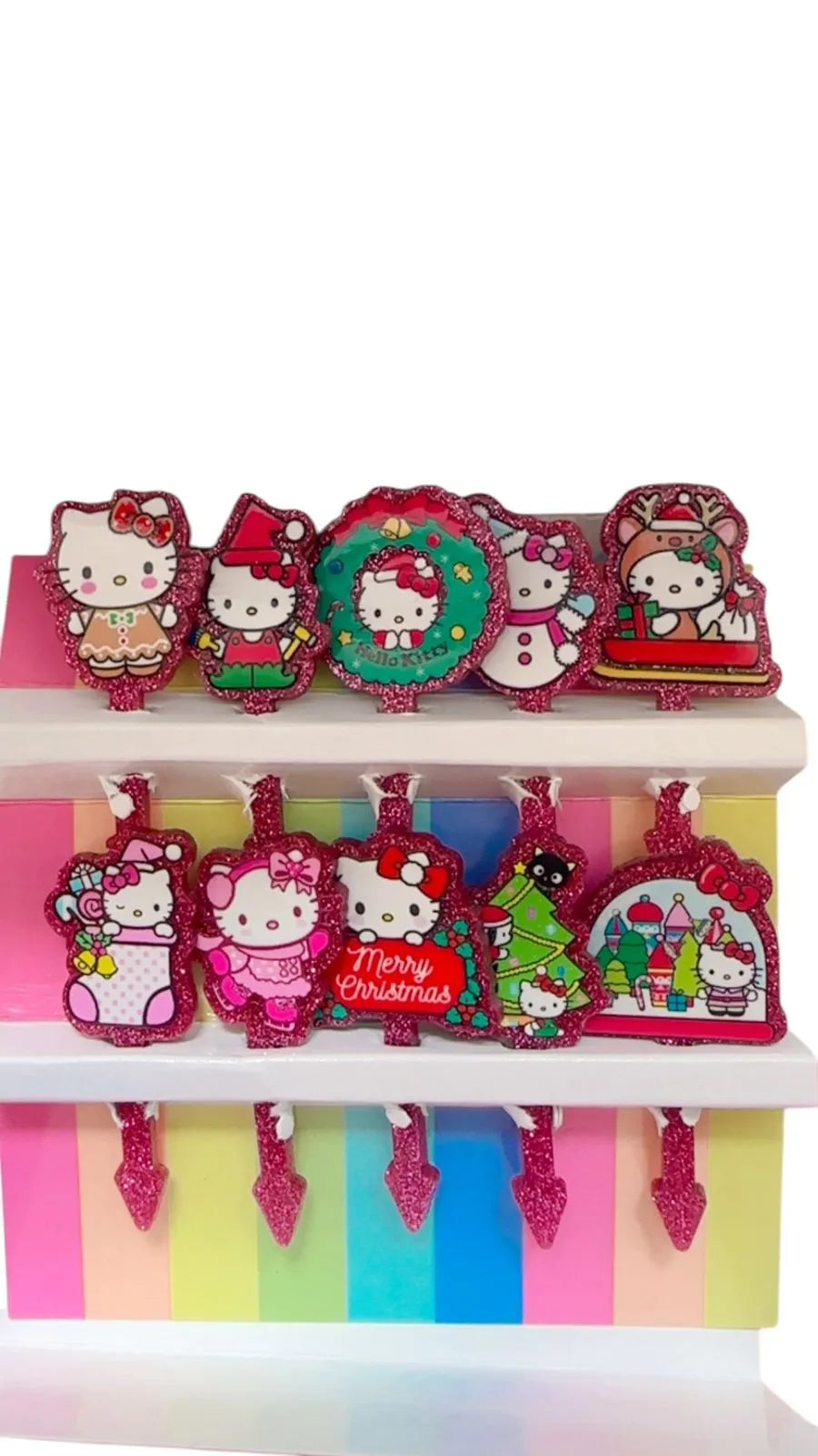 Picks Hello Kitty Navidad Glittler
