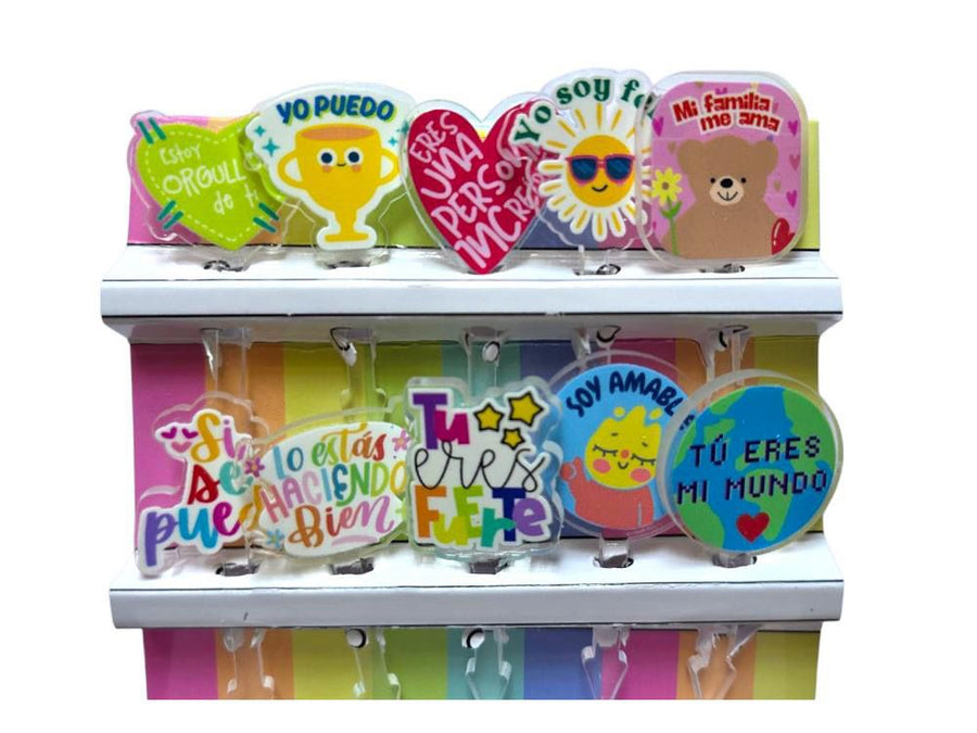 Picks Acrylic Mensajes Mixto