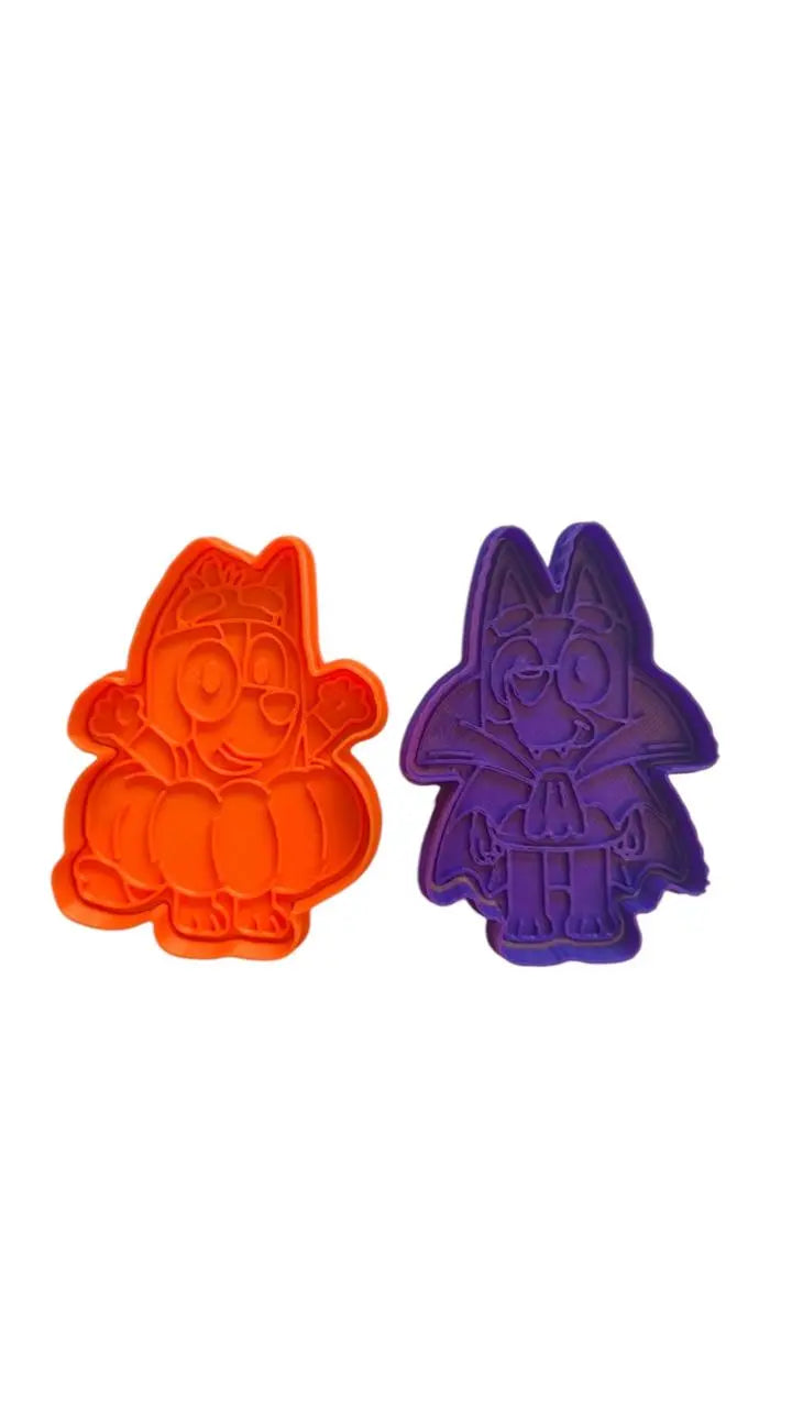 Cortadores Bluey Halloween