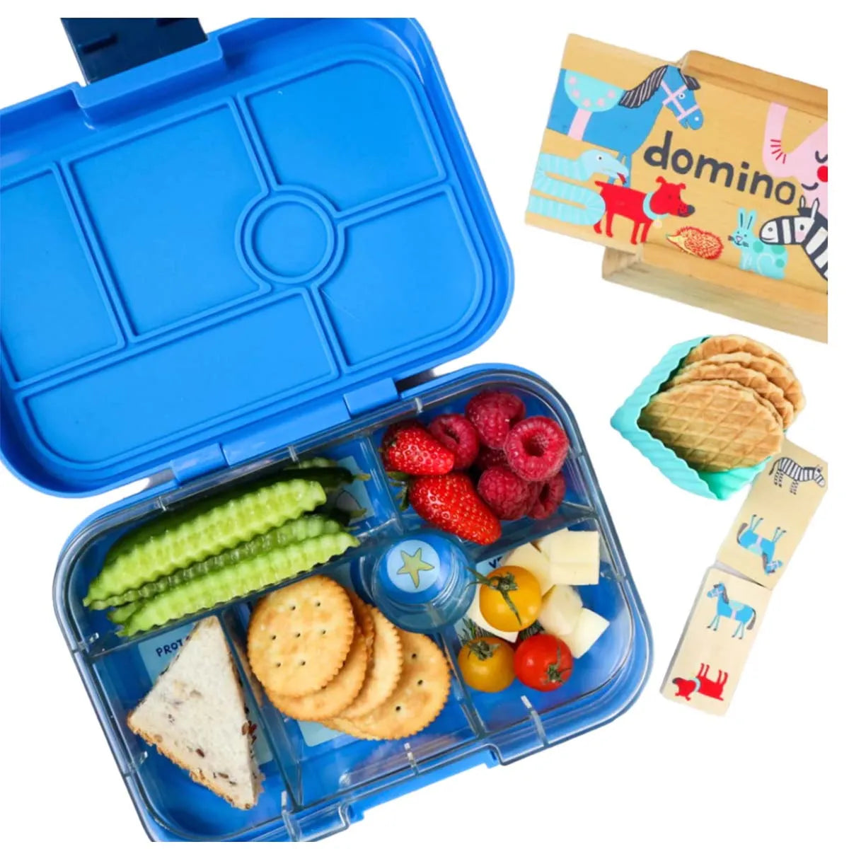 Yumbox Original Race Cars Blue