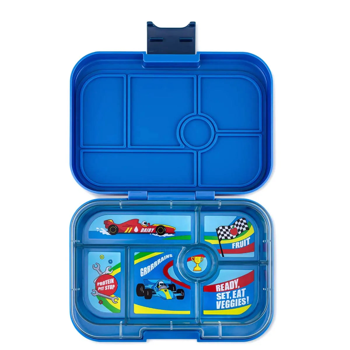 Yumbox Original Race Cars Blue
