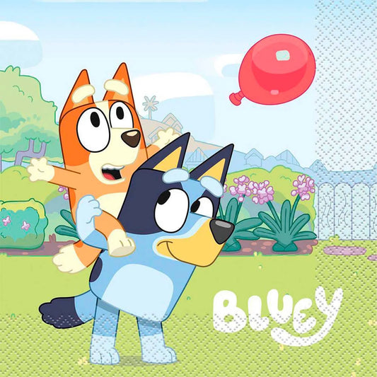 Servilletas Bluey Jardín