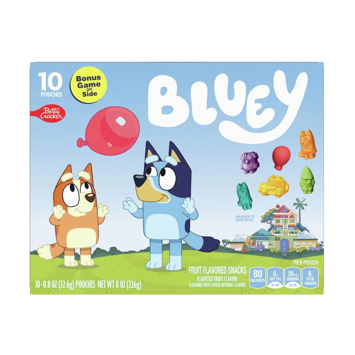Gomitas de fruta Bluey