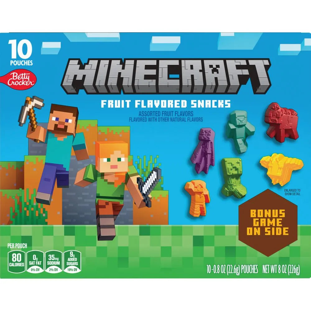 Gomitas de Minecraft